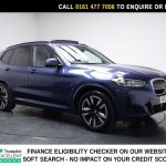 Used 2022 BLUE BMW IX3 SUV 80kWh M Sport SUV 5dr Electric Auto (286 ps) (reg. 2022-03-25) for sale in Stockport