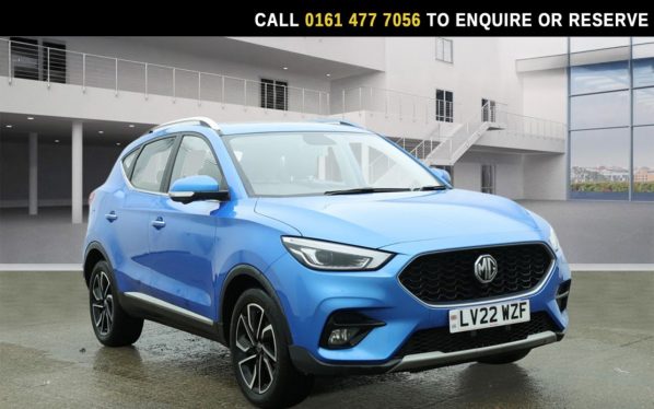 Used 2022 BLUE MG MG ZS SUV 1.0 T-GDI Exclusive SUV 5dr Petrol Manual Euro 6 (111 ps) (reg. 2022-06-30) for sale in Stockport
