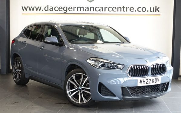 Used 2022 GREY BMW X2 SUV 1.5 18i M Sport SUV 5dr Petrol DCT sDrive Euro 6 (s/s) (136 ps) (reg. 2022-08-23) for sale in Altrincham