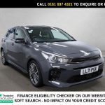 Used 2022 GREY KIA RIO Hatchback 1.0 T-GDi MHEV GT-Line S Hatchback 5dr Petrol Hybrid DCT Euro 6 (s/s) (118 bhp) (reg. 2022-01-06) for sale in Manchester