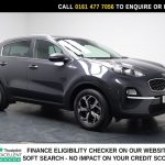 Used 2022 GREY KIA SPORTAGE SUV 1.6 CRDi MHEV 2 SUV 5dr Diesel Hybrid DCT Euro 6 (s/s) (134 bhp) (reg. 2022-02-15) for sale in Stockport