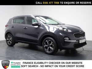 Used 2022 GREY KIA SPORTAGE SUV 1.6 CRDi MHEV 2 SUV 5dr Diesel Hybrid DCT Euro 6 (s/s) (134 bhp) (reg. 2022-02-15) for sale in Stockport
