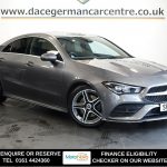 Used 2022 GREY MERCEDES-BENZ CLA Saloon 2.0 CLA220d AMG Line Coupe 4dr Diesel 8G-DCT Euro 6 (s/s) (190 ps) (reg. 2022-03-07) for sale in Altrincham