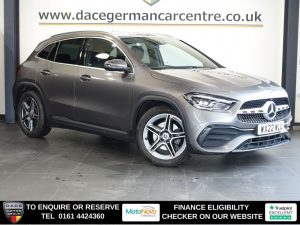Used 2022 GREY MERCEDES-BENZ GLA SUV 1.3 GLA200 AMG Line SUV 5dr Petrol 7G-DCT Euro 6 (s/s) (163 ps) (reg. 2022-03-09) for sale in Altrincham