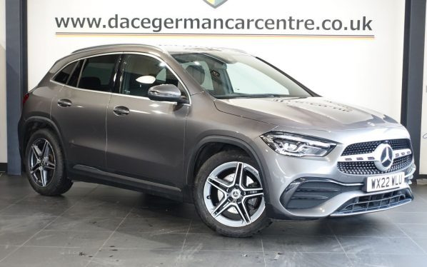 Used 2022 GREY MERCEDES-BENZ GLA SUV 1.3 GLA200 AMG Line SUV 5dr Petrol 7G-DCT Euro 6 (s/s) (163 ps) (reg. 2022-03-09) for sale in Altrincham