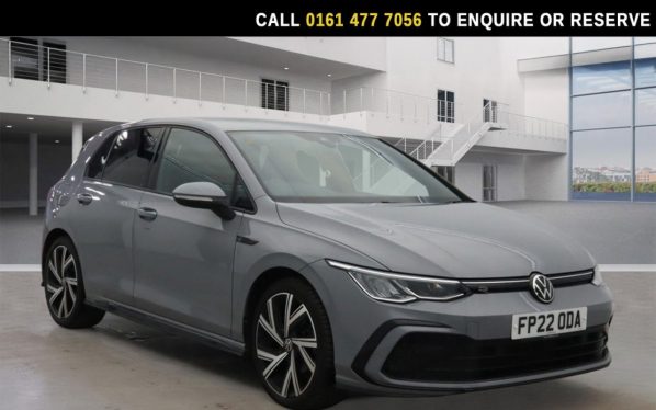 Used 2022 GREY VOLKSWAGEN GOLF Hatchback 1.5 eTSI MHEV R-Line Hatchback 5dr Petrol Hybrid DSG Euro 6 (s/s) (150 ps) (reg. 2022-06-13) for sale in Stockport