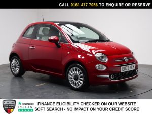 Used 2022 RED FIAT 500 Hatchback 1.0 MHEV Dolcevita Hatchback 3dr Petrol Manual Euro 6 (s/s) (70 bhp) (reg. 2022-09-17) for sale in Stockport