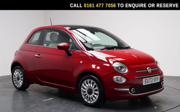 Used 2022 RED FIAT 500 Hatchback 1.0 MHEV Dolcevita Hatchback 3dr Petrol Manual Euro 6 (s/s) (70 bhp) (reg. 2022-09-17) for sale in Stockport