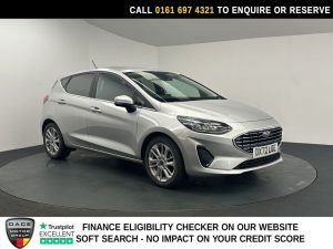 Used 2022 SILVER FORD FIESTA Hatchback 1.0T EcoBoost MHEV Titanium Hatchback 5dr Petrol Hybrid Manual Euro 6 (s/s) (125 ps) (reg. 2022-09-20) for sale in Manchester