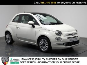 Used 2022 WHITE FIAT 500 Hatchback 1.0 MHEV Dolcevita Hatchback 3dr Petrol Manual Euro 6 (s/s) (70 bhp) (reg. 2022-07-30) for sale in Stockport