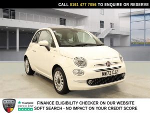 Used 2022 WHITE FIAT 500 Hatchback 1.0 MHEV Dolcevita Hatchback 3dr Petrol Manual Euro 6 (s/s) (70 bhp) (reg. 2022-10-31) for sale in Stockport