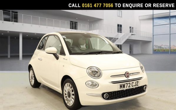 Used 2022 WHITE FIAT 500 Hatchback 1.0 MHEV Dolcevita Hatchback 3dr Petrol Manual Euro 6 (s/s) (70 bhp) (reg. 2022-10-31) for sale in Stockport