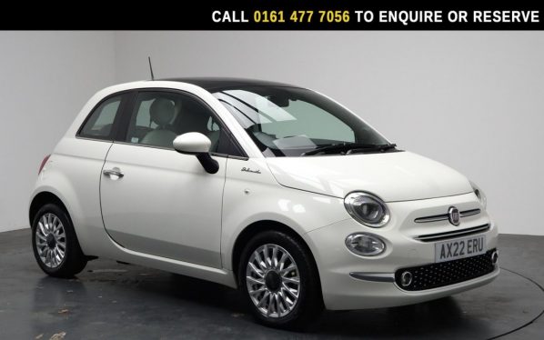 Used 2022 WHITE FIAT 500 Hatchback 1.0 MHEV Dolcevita Hatchback 3dr Petrol Manual Euro 6 (s/s) (70 bhp) (reg. 2022-07-30) for sale in Stockport