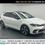 Used 2022 WHITE VOLKSWAGEN POLO Hatchback 2.0 TSI GTI Hatchback 5dr Petrol DSG Euro 6 (s/s) (207 ps) (reg. 2022-06-17) for sale in Manchester