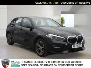 Used 2023 BLACK BMW 1 SERIES Hatchback 1.5 118i Sport (LCP) Hatchback 5dr Petrol DCT Euro 6 (s/s) (136 ps) (reg. 2023-06-05) for sale in Stockport