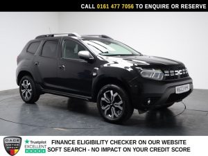 Used 2023 BLACK DACIA DUSTER SUV 1.3 TCe Journey SUV 5dr Petrol Manual Euro 6 (s/s) (130 ps) (reg. 2023-06-13) for sale in Stockport