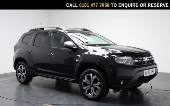 Used 2023 BLACK DACIA DUSTER SUV 1.3 TCe Journey SUV 5dr Petrol Manual Euro 6 (s/s) (130 ps) (reg. 2023-06-13) for sale in Stockport