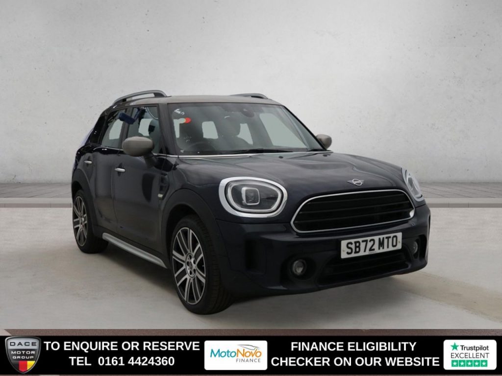 Used 2023 BLACK MINI COUNTRYMAN SUV 1.5 Cooper Exclusive SUV 5dr Petrol Steptronic Euro 6 (s/s) (136 ps) (reg. 2023-01-28) for sale in Altrincham