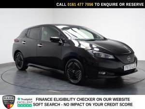 Used 2023 BLACK NISSAN LEAF Hatchback 39kWh N-Connecta Hatchback 5dr Electric Auto (150 ps) (reg. 2023-09-30) for sale in Stockport