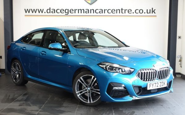 Used 2023 BLUE BMW 2 SERIES GRAN COUPE Saloon 1.5 218i M Sport Saloon 4dr Petrol DCT Euro 6 (s/s) (136 ps) (reg. 2023-02-24) for sale in Altrincham