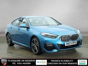 Used 2023 BLUE BMW 2 SERIES GRAN COUPE Saloon 2.0 218d M Sport Saloon 4dr Diesel Auto Euro 6 (s/s) (150 ps) (reg. 2023-04-28) for sale in Altrincham
