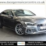 Used 2023 GREY AUDI A5 Coupe 2.0 TFSI 35 S line Coupe 2dr Petrol S Tronic Euro 6 (s/s) (150 ps) (reg. 2023-04-13) for sale in Altrincham
