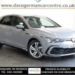 Used 2023 GREY VOLKSWAGEN GOLF Hatchback 1.5 TSI R-Line Hatchback 5dr Petrol Manual Euro 6 (s/s) (150 ps) (reg. 2023-04-17) for sale in Altrincham