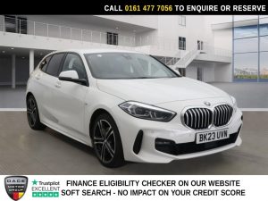 Used 2023 WHITE BMW 1 SERIES Hatchback 1.5 116d M Sport (LCP) Hatchback 5dr Diesel DCT Euro 6 (s/s) (116 ps) (reg. 2023-03-17) for sale in Stockport