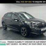 Used 2024 BLACK SKODA KAMIQ SUV 1.0 TSI Monte Carlo SUV 5dr Petrol DSG Euro 6 (s/s) (116 ps) (reg. 2024-06-28) for sale in Manchester