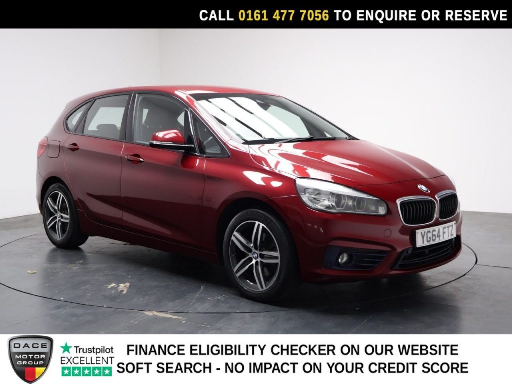 Used 2014 RED BMW 2 SERIES ACTIVE TOURER MPV 1.5 218i Sport MPV 5dr Petrol Manual Euro 6 (s/s) (136 ps) (reg. 2014-09-23) for sale in Stockport