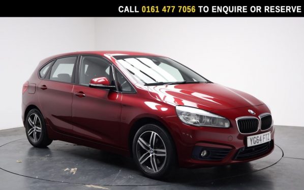 Used 2014 RED BMW 2 SERIES ACTIVE TOURER MPV 1.5 218i Sport MPV 5dr Petrol Manual Euro 6 (s/s) (136 ps) (reg. 2014-09-23) for sale in Stockport