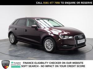 Used 2015 RED AUDI A3 Hatchback 2.0 TDI SE Technik Sportback 5dr Diesel Manual Euro 6 (s/s) (150 ps) (reg. 2015-09-25) for sale in Stockport