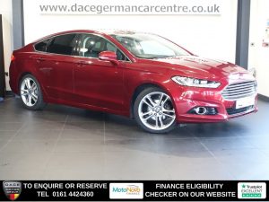 Used 2015 RED FORD MONDEO Hatchback 2.0 TDCi Titanium Hatchback 5dr Diesel Powershift Euro 6 (s/s) (180 ps) (reg. 2015-06-12) for sale in Altrincham