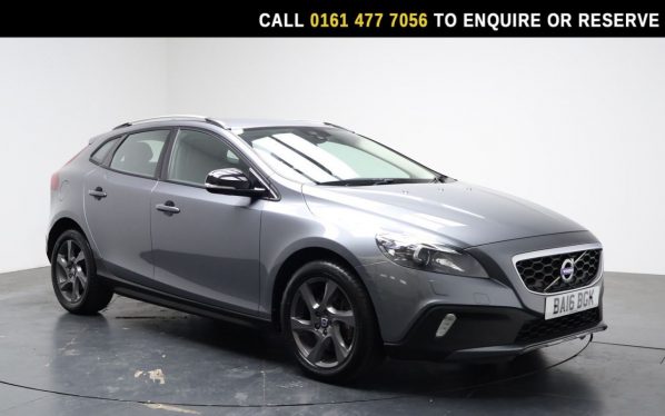 Used 2016 GREY VOLVO V40 CROSS COUNTRY Hatchback 2.0 D2 Lux Hatchback 5dr Diesel Auto Euro 6 (s/s) (120 ps) (reg. 2016-06-08) for sale in Stockport