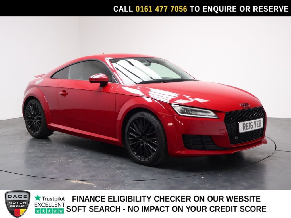 Used 2016 RED AUDI TT Coupe 1.8 TFSI Sport Coupe 3dr Petrol Manual Euro 6 (s/s) (180 ps) (reg. 2016-05-16) for sale in Stockport