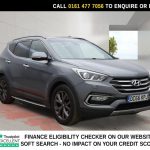 Used 2016 SILVER HYUNDAI SANTA FE SUV 2.2 CRDi Blue Drive Wiggins Edition SUV 5dr Diesel Auto 4WD Euro 6 (s/s) (7 Seat) (200 ps) (reg. 2016-11-30) for sale in Stockport