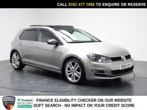 Used 2016 SILVER VOLKSWAGEN GOLF Hatchback 1.4 TSI BlueMotion Tech ACT GT Edition Hatchback 5dr Petrol DSG Euro 6 (s/s) (150 ps) (reg. 2016-06-16) for sale in Stockport