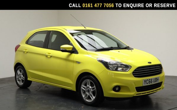 Used 2016 YELLOW FORD KA+ Hatchback 1.2 Ti-VCT Zetec Hatchback 5dr Petrol Manual Euro 6 (70 ps) (reg. 2016-09-30) for sale in Stockport