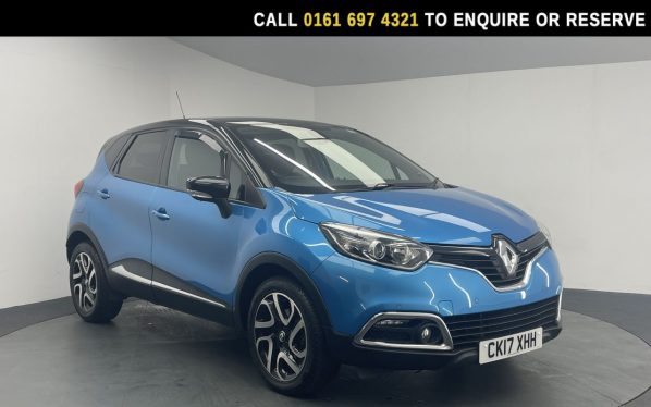 Used 2017 BLUE RENAULT CAPTUR SUV 1.5 dCi ENERGY Dynamique S Nav SUV 5dr Diesel Manual Euro 6 (s/s) (110 ps) (reg. 2017-06-29) for sale in Manchester