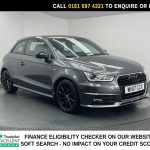 Used 2017 GREY AUDI A1 Hatchback 1.6 TDI S line Hatchback 3dr Diesel Manual Euro 6 (s/s) (116 ps) (reg. 2017-08-05) for sale in Manchester