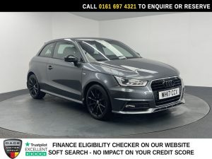 Used 2017 GREY AUDI A1 Hatchback 1.6 TDI S line Hatchback 3dr Diesel Manual Euro 6 (s/s) (116 ps) (reg. 2017-08-05) for sale in Manchester