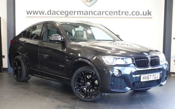 Used 2017 GREY BMW X4 SUV 2.0 20d M Sport SUV 5dr Diesel Auto xDrive Euro 6 (s/s) (190 ps) (reg. 2017-09-29) for sale in Altrincham