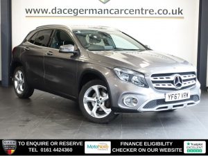 Used 2017 GREY MERCEDES-BENZ GLA SUV 1.6 GLA200 Sport SUV 5dr Petrol Manual Euro 6 (s/s) (156 ps) (reg. 2017-11-22) for sale in Altrincham