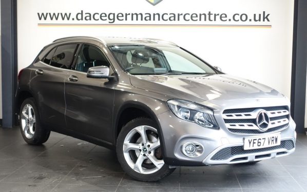 Used 2017 GREY MERCEDES-BENZ GLA SUV 1.6 GLA200 Sport SUV 5dr Petrol Manual Euro 6 (s/s) (156 ps) (reg. 2017-11-22) for sale in Altrincham