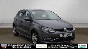 Used 2017 GREY VOLKSWAGEN POLO Hatchback 1.2 TSI BlueMotion Tech Match Hatchback 5dr Petrol Manual Euro 6 (s/s) (90 ps) (reg. 2017-03-10) for sale in Altrincham