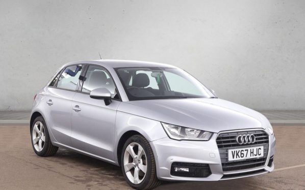 Used 2017 SILVER AUDI A1 Hatchback 1.4 TFSI Sport Sportback 5dr Petrol Manual Euro 6 (s/s) (125 ps) (reg. 2017-09-30) for sale in Altrincham