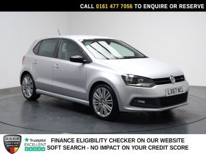 Used 2017 SILVER VOLKSWAGEN POLO Hatchback 1.4 TSI ACT BlueGT Hatchback 5dr Petrol DSG Euro 6 (s/s) (150 ps) (reg. 2017-09-01) for sale in Stockport