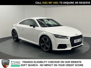 Used 2017 WHITE AUDI TT Coupe 2.0 TFSI Black Edition Coupe 3dr Petrol S Tronic Euro 6 (s/s) (230 ps) (reg. 2017-11-29) for sale in Manchester