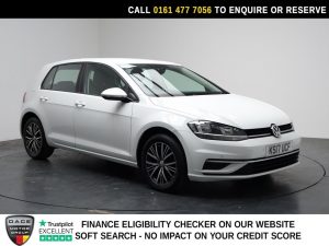 Used 2017 WHITE VOLKSWAGEN GOLF Hatchback 1.4 TSI BlueMotion Tech SE Nav Hatchback 5dr Petrol Manual Euro 6 (s/s) (125 ps) (reg. 2017-06-05) for sale in Stockport