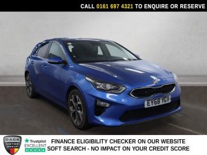 Used 2018 BLUE KIA CEED Hatchback 1.4 T-GDi Blue Edition Hatchback 5dr Petrol Manual Euro 6 (s/s) (138 bhp) (reg. 2018-09-11) for sale in Manchester